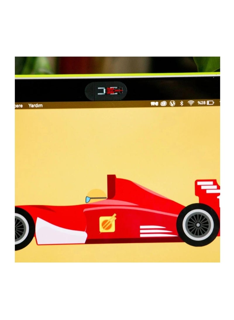 Funsy Laptop Camera Cover | Racing Car - Image 5